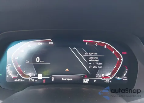 2022 BMW X5 Sdrive40I from USA, damaged, VIN 5UXCR4C0XN9M52531